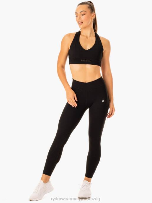 ruházat Ryderwear revival scrunch bum leggings fekete nők B48F96