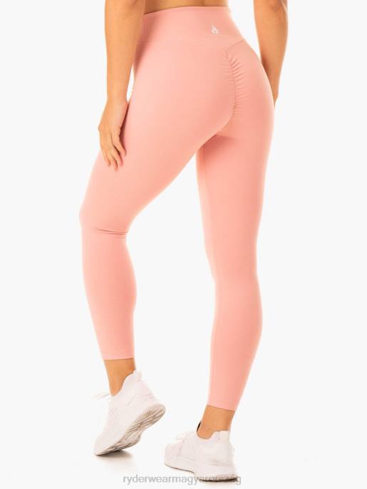 ruházat Ryderwear revival scrunch bum leggings rózsaszín nők B48F95