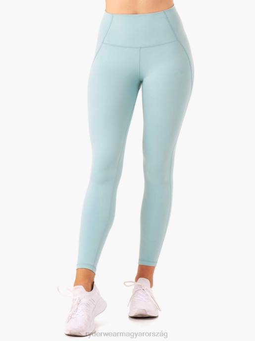 ruházat Ryderwear sola magas derekú leggings tengerhab kék nők B48F146
