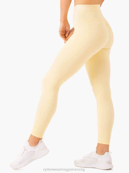 ruházat Ryderwear szinttel feljebb magasított derekú scrunch leggings vaj nők B48F73