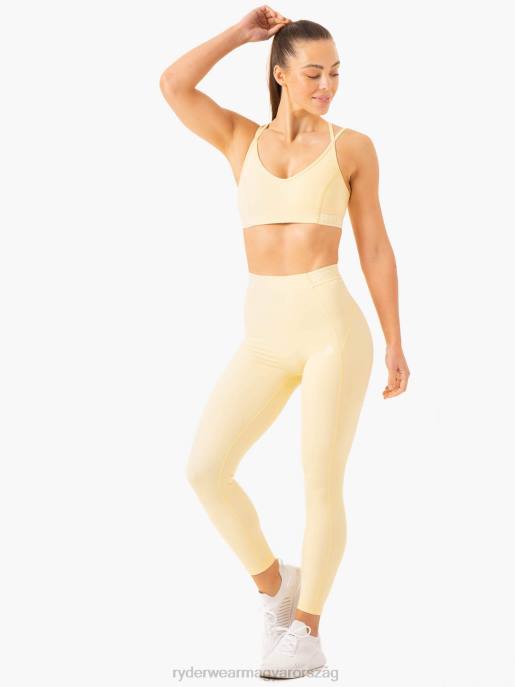 ruházat Ryderwear szinttel feljebb magasított derekú scrunch leggings vaj nők B48F73
