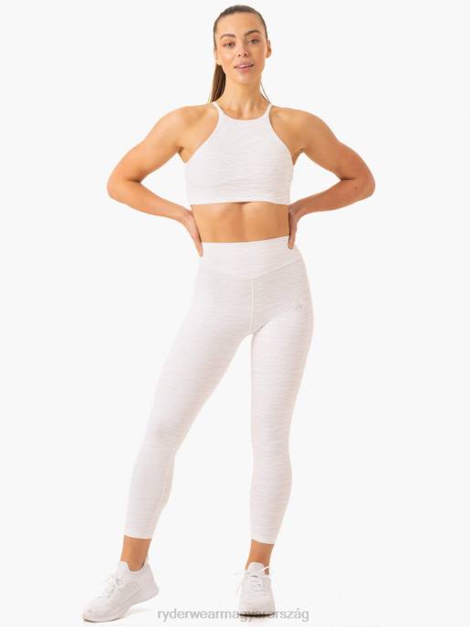 ruházat Ryderwear átalakítja a magas derekú leggingseket fehér zebra nők B48F67