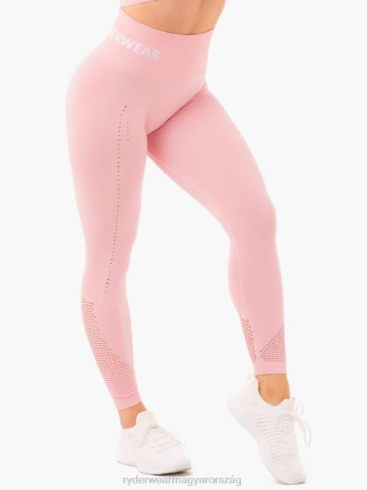 ruházat Ryderwear varrat nélküli kapcsos leggings babarózsaszín márga nők B48F170