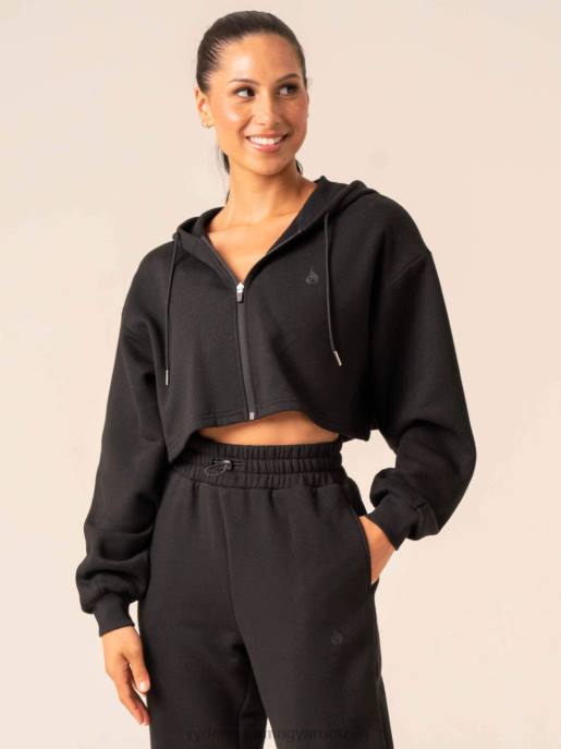 ruházat Ryderwear túlméretezett kabátot testesít meg fekete nők B48F758