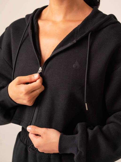 ruházat Ryderwear túlméretezett kabátot testesít meg fekete nők B48F758