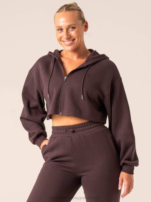 ruházat Ryderwear túlméretezett kabátot testesít meg szilva nők B48F756