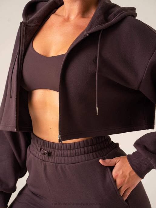 ruházat Ryderwear túlméretezett kabátot testesít meg szilva nők B48F756