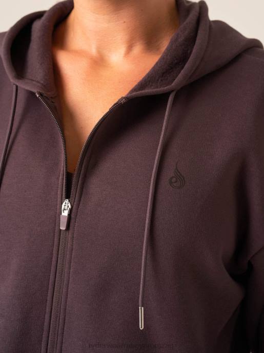 ruházat Ryderwear túlméretezett kabátot testesít meg szilva nők B48F756