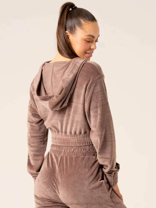 ruházat Ryderwear velúr pályakabát tópszín nők B48F805