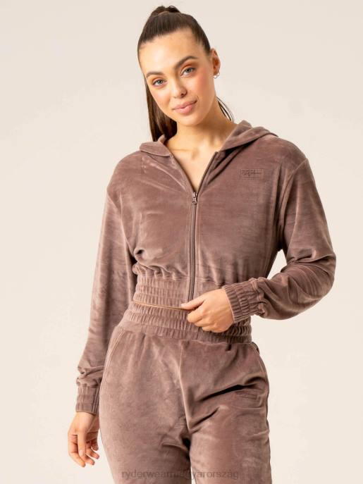 ruházat Ryderwear velúr pályakabát tópszín nők B48F805