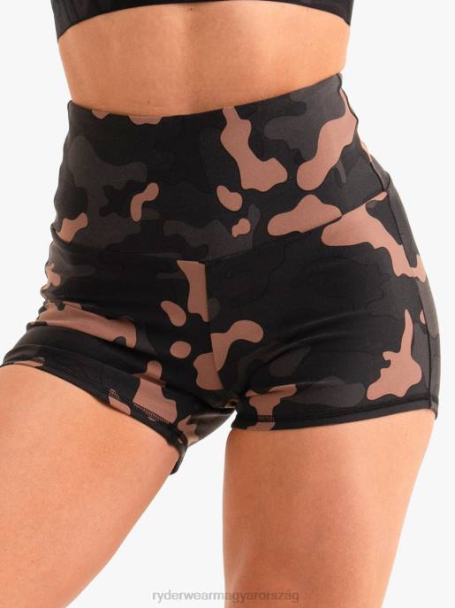 ruházat Ryderwear camo scrunch bum short camo nők B48F739
