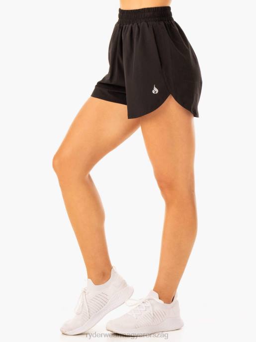 ruházat Ryderwear elemes edzés rövidnadrág fekete nők B48F603