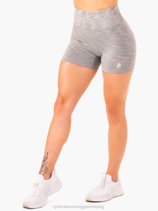 ruházat Ryderwear evolve varrás nélküli, magas derekú rövidnadrág szürke nők B48F641