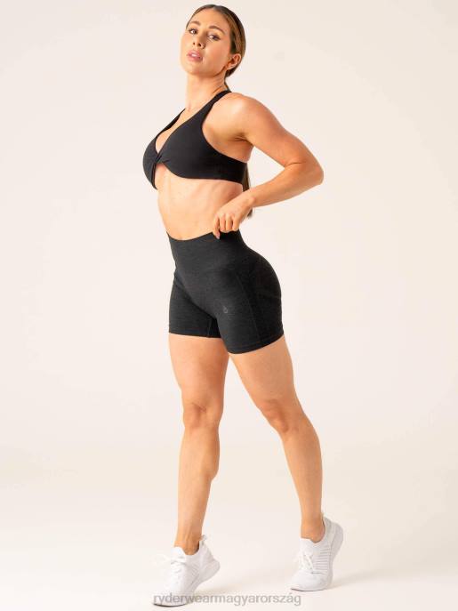 ruházat Ryderwear evolve varrat nélküli rövidnadrág fekete márga nők B48F527
