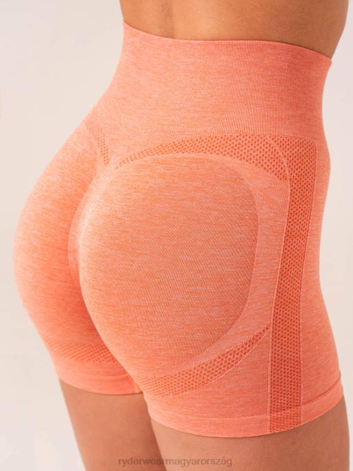 ruházat Ryderwear evolve varrat nélküli rövidnadrág narancsmárga nők B48F530