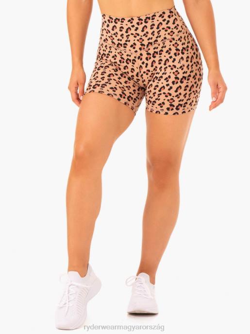 ruházat Ryderwear hibrid középhosszú rövidnadrág cser leopárd nők B48F647