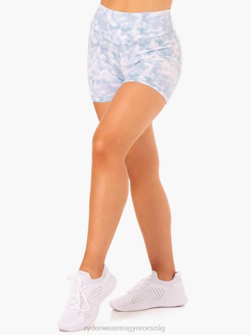 ruházat Ryderwear középhosszú rövidnadrág acélkék nyakkendőfesték nők B48F643
