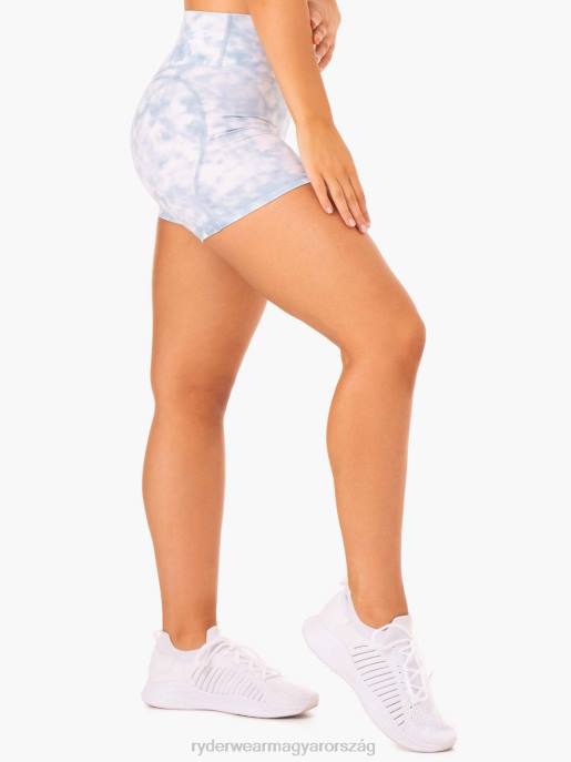 ruházat Ryderwear középhosszú rövidnadrág acélkék nyakkendőfesték nők B48F643