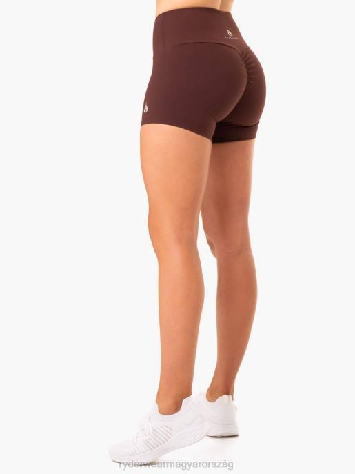 ruházat Ryderwear kapcsos crunch bum booty rövidnadrág csokoládé nők B48F666