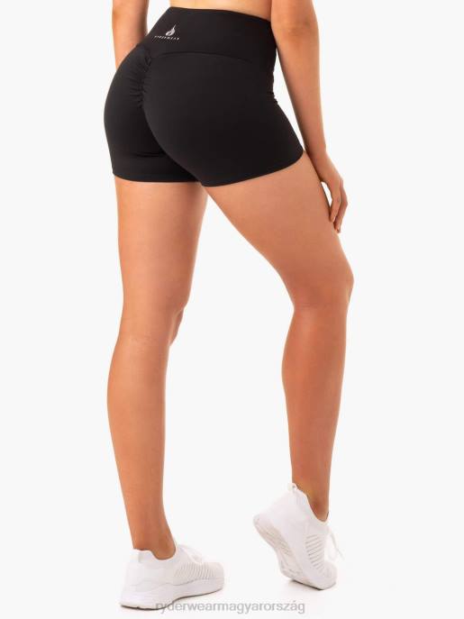 ruházat Ryderwear kapcsos crunch bum booty rövidnadrág fekete nők B48F693