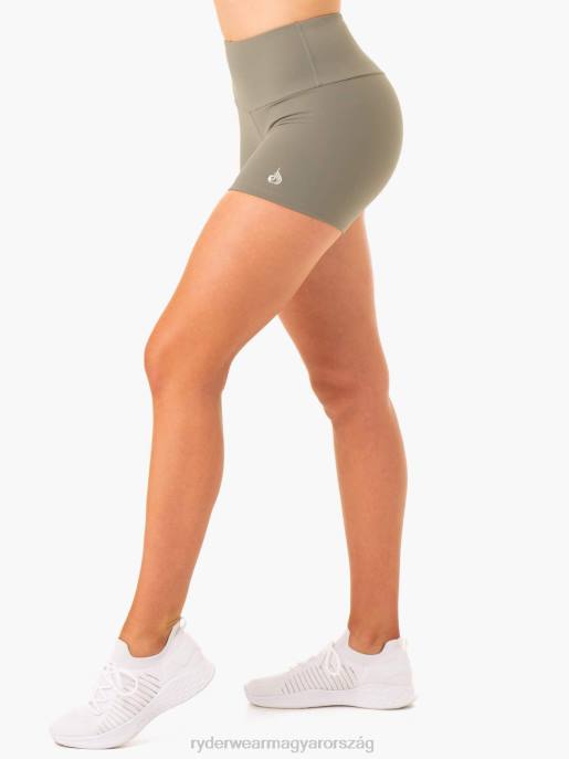ruházat Ryderwear kapcsos crunch bum booty rövidnadrág khaki nők B48F665