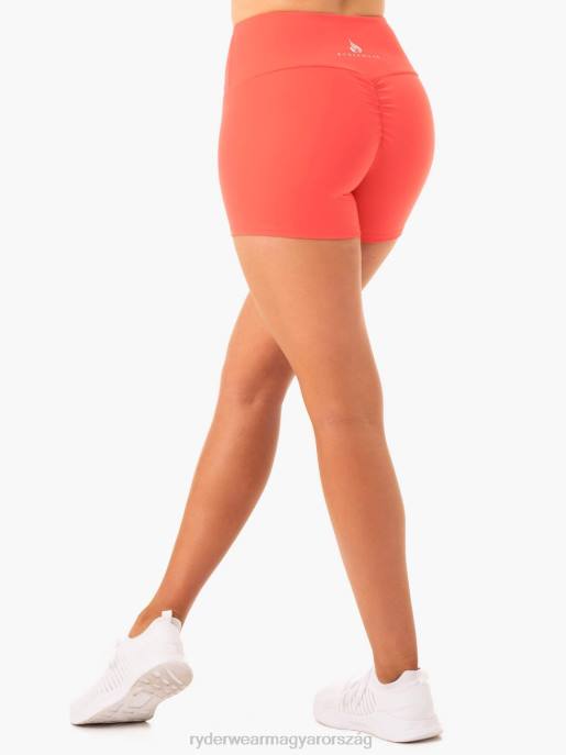 ruházat Ryderwear kapcsos crunch bum booty rövidnadrág korall nők B48F668