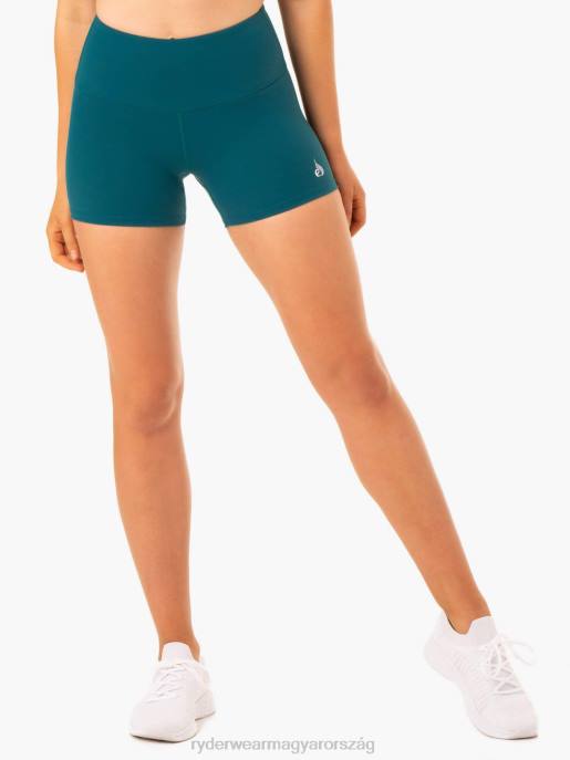 ruházat Ryderwear kapcsos crunch bum booty rövidnadrág smaragd nők B48F669