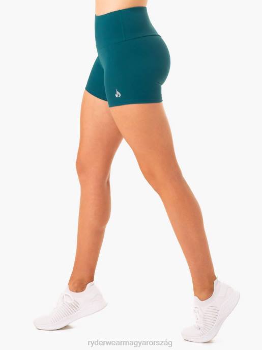 ruházat Ryderwear kapcsos crunch bum booty rövidnadrág smaragd nők B48F669
