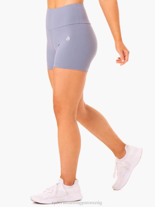 ruházat Ryderwear kapcsos scrunch bum közepes hosszúságú rövidnadrág acélszürke nők B48F634