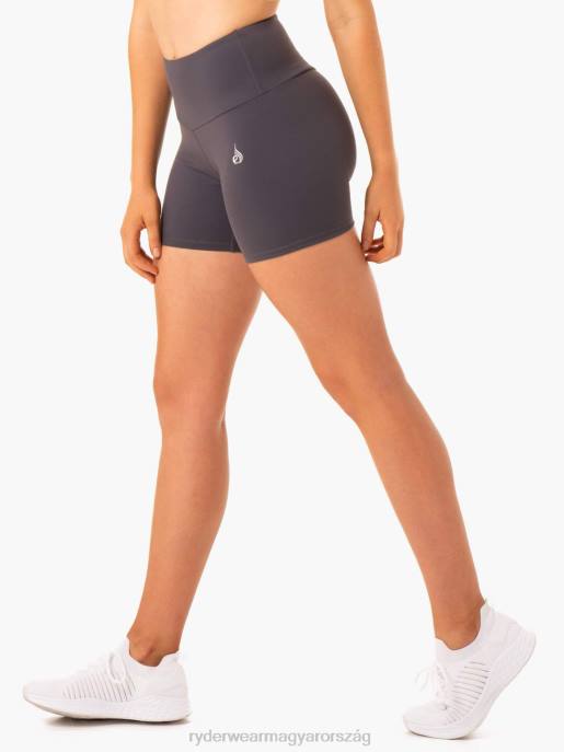 ruházat Ryderwear kapcsos scrunch bum közepes hosszúságú rövidnadrág faszén nők B48F672