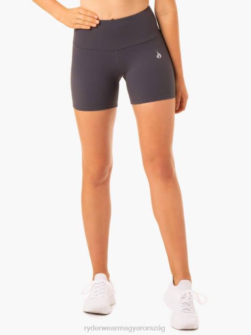 ruházat Ryderwear kapcsos scrunch bum közepes hosszúságú rövidnadrág faszén nők B48F672