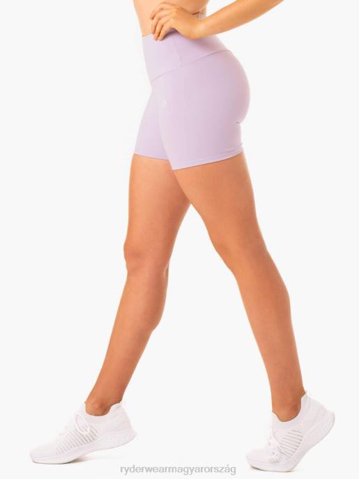 ruházat Ryderwear kapcsos scrunch bum közepes hosszúságú rövidnadrág halványlila nők B48F678