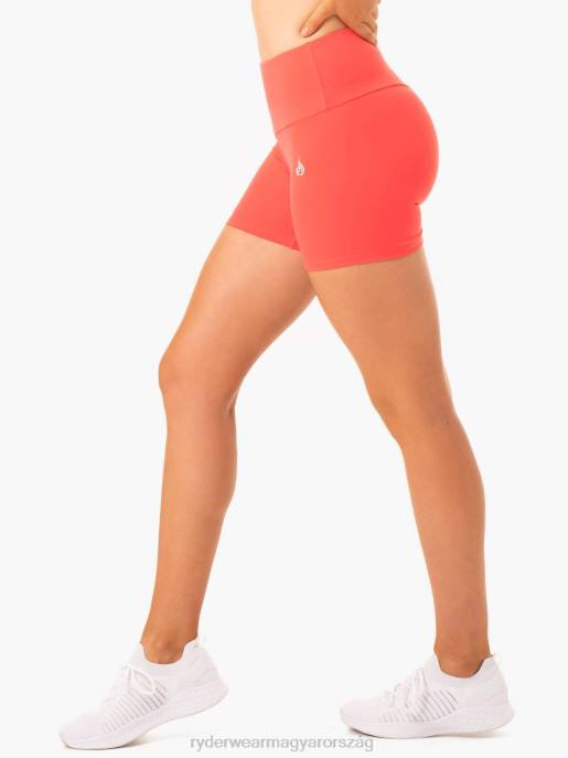 ruházat Ryderwear kapcsos scrunch bum közepes hosszúságú rövidnadrág korall nők B48F676