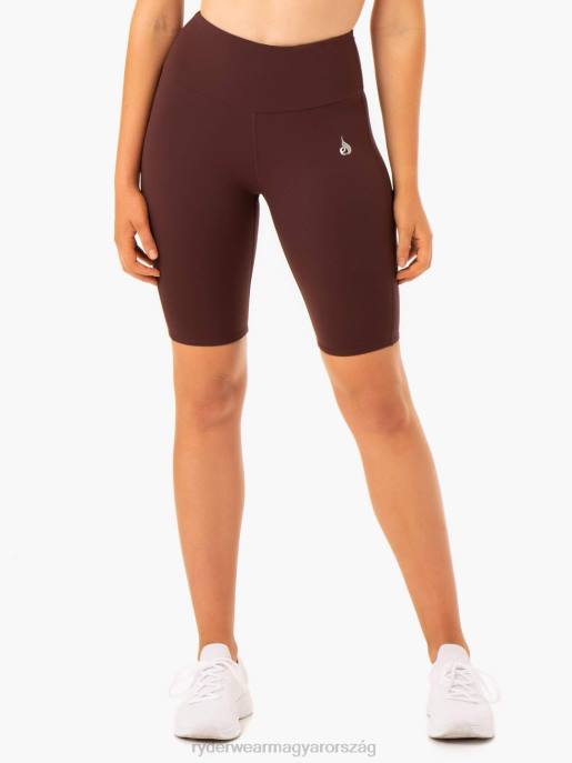ruházat Ryderwear kapcsos scrunch bum kerékpáros rövidnadrág csokoládé nők B48F685