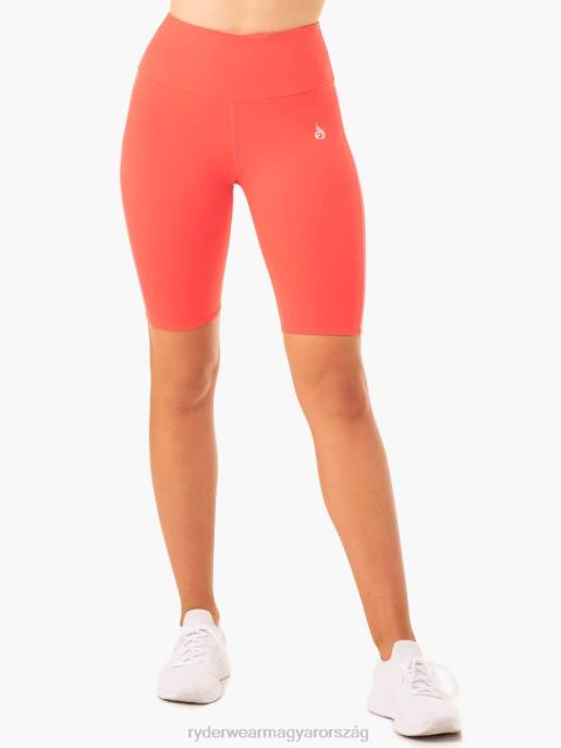 ruházat Ryderwear kapcsos scrunch bum kerékpáros rövidnadrág korall nők B48F681