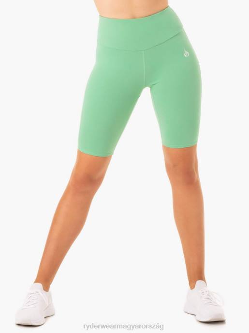 ruházat Ryderwear kapcsos scrunch bum kerékpáros rövidnadrág neomint nők B48F683