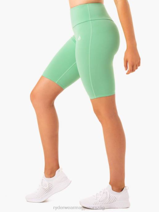 ruházat Ryderwear kapcsos scrunch bum kerékpáros rövidnadrág neomint nők B48F683