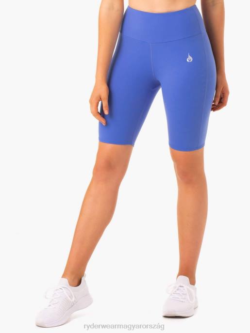 ruházat Ryderwear kapcsos scrunch bum kerékpáros rövidnadrág írisz kék nők B48F688