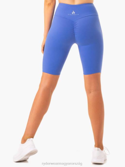 ruházat Ryderwear kapcsos scrunch bum kerékpáros rövidnadrág írisz kék nők B48F688