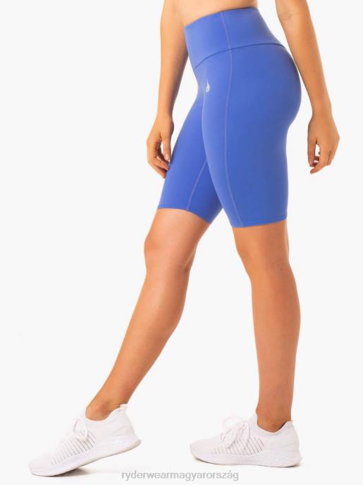 ruházat Ryderwear kapcsos scrunch bum kerékpáros rövidnadrág írisz kék nők B48F688