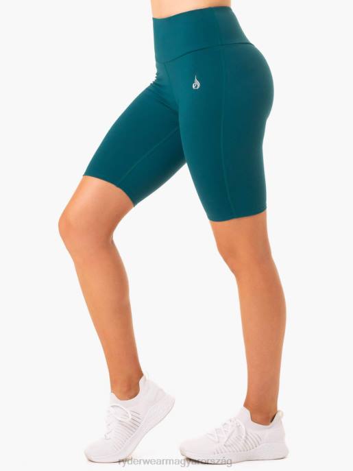 ruházat Ryderwear kapcsos scrunch bum kerékpáros rövidnadrág smaragd nők B48F682