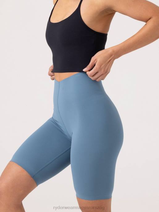 ruházat Ryderwear kiterjesztett kompressziós kerékpáros rövidnadrág acél kék nők B48F589
