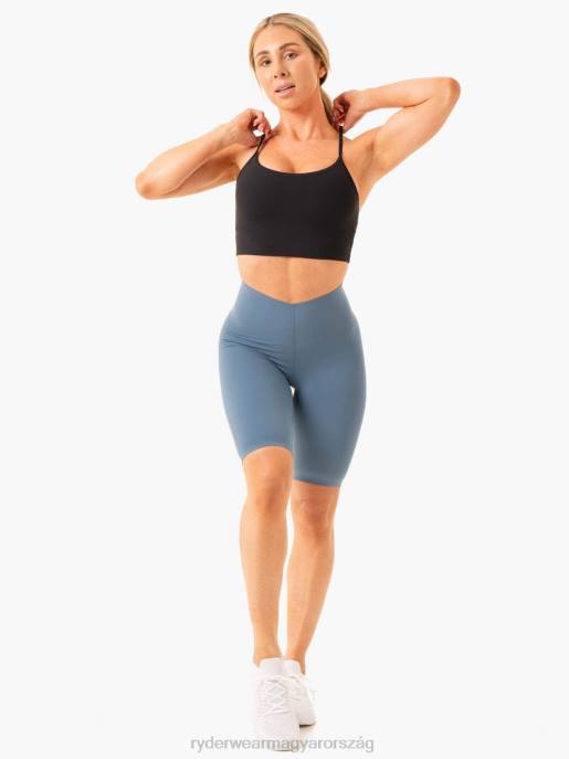 ruházat Ryderwear kiterjesztett kompressziós kerékpáros rövidnadrág acél kék nők B48F589