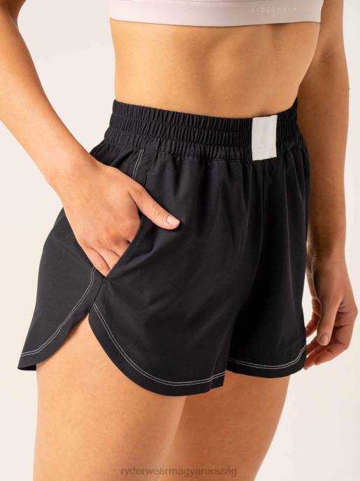 ruházat Ryderwear lépésgyakorlat rövid fekete nők B48F553