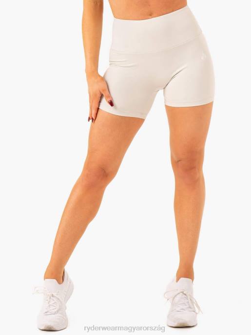 ruházat Ryderwear létfontosságú középhosszú scrunch rövidnadrág hó szürke nők B48F625