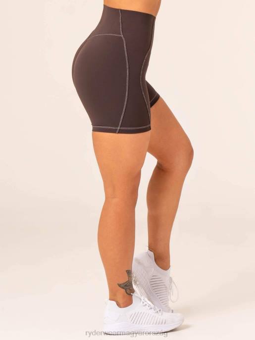 ruházat Ryderwear magas derekú rövidnadrág csokoládé nők B48F550
