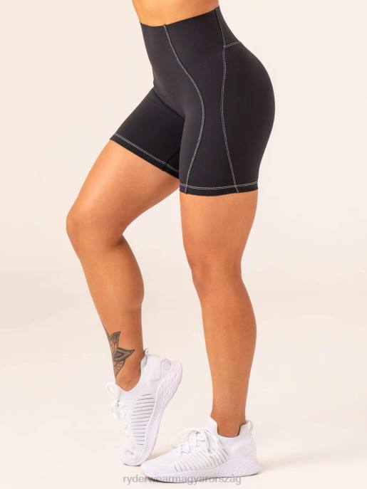 ruházat Ryderwear magas derekú rövidnadrág fekete nők B48F551