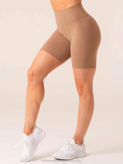 ruházat Ryderwear megállíthatatlan magas derekú scrunch rövidnadrág mohaachát nők B48F565