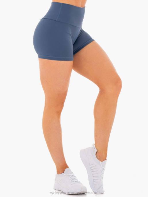 ruházat Ryderwear motion magas derekú rövidnadrág acél kék nők B48F703