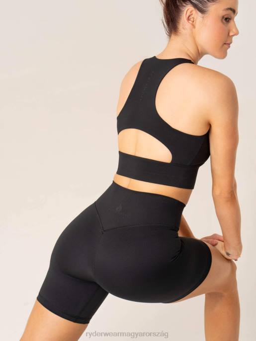 ruházat Ryderwear nkd arch középhosszú rövidnadrág fekete nők B48F558
